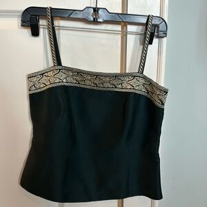 Vintage forest green camisole from Petite Sophisticate. Size 0